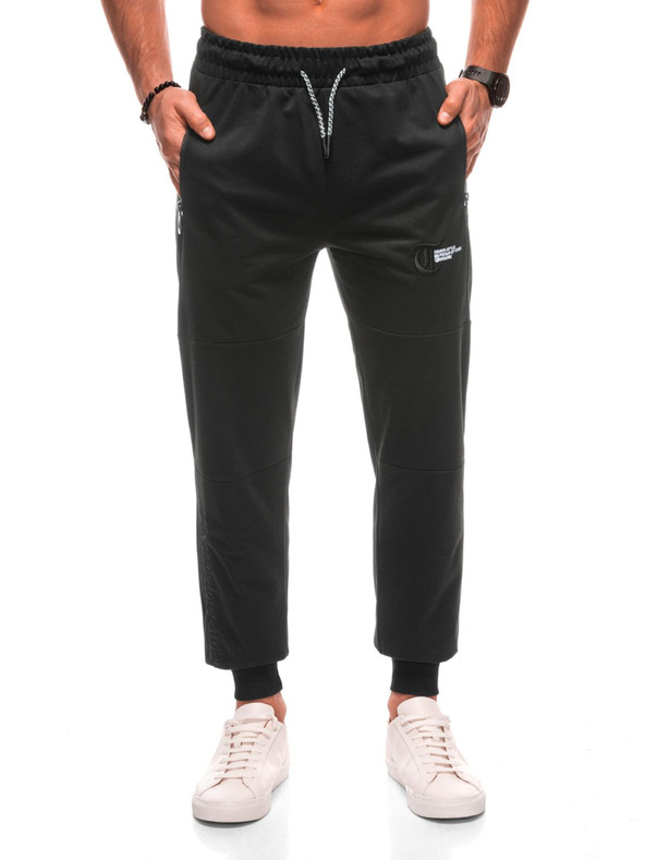 Edoti Pánské tepláky 1506P - šedé OTHER