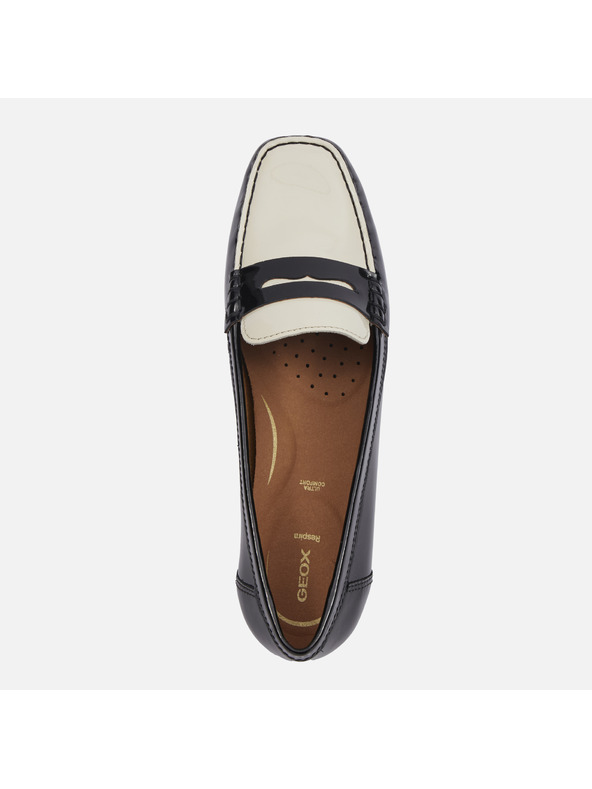 Geox Černé dámské mokasíny Geox Annytah Moc