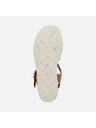 Geox Světle hnědé dámské sandály Geox Xand 2.2S