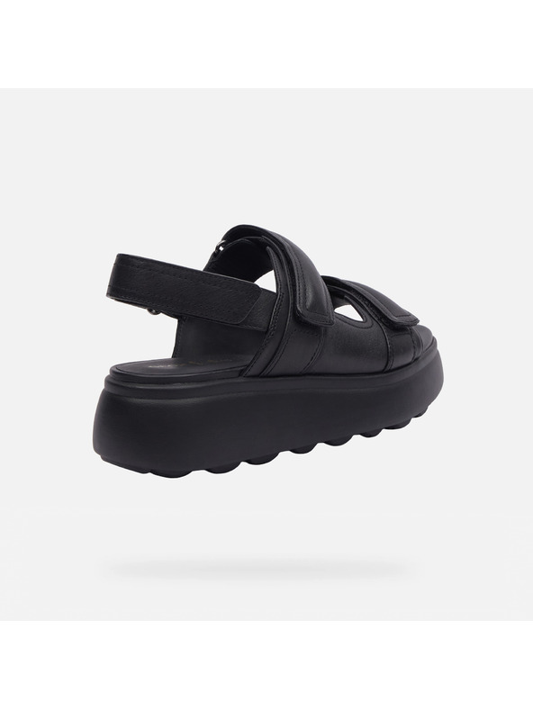 Geox Černé dámské sandály Geox Spherica EC4.1 S