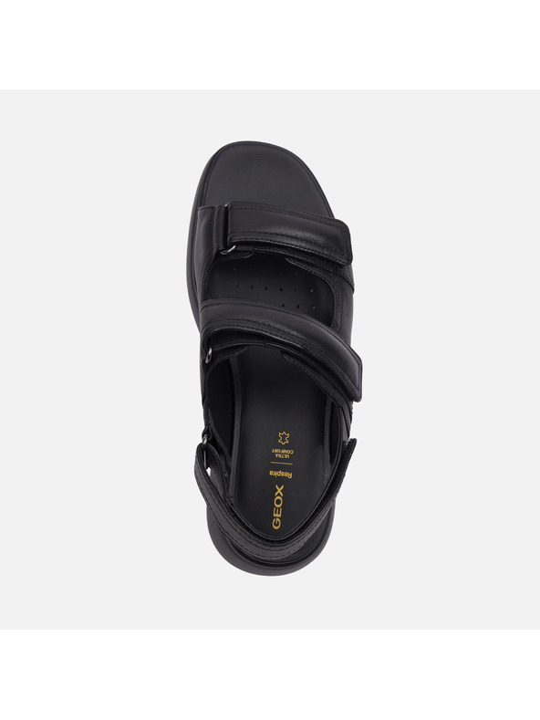 Geox Černé dámské sandály Geox Spherica EC4.1 S