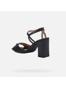 Geox Černé dámské sandály Geox New Eraklia 80