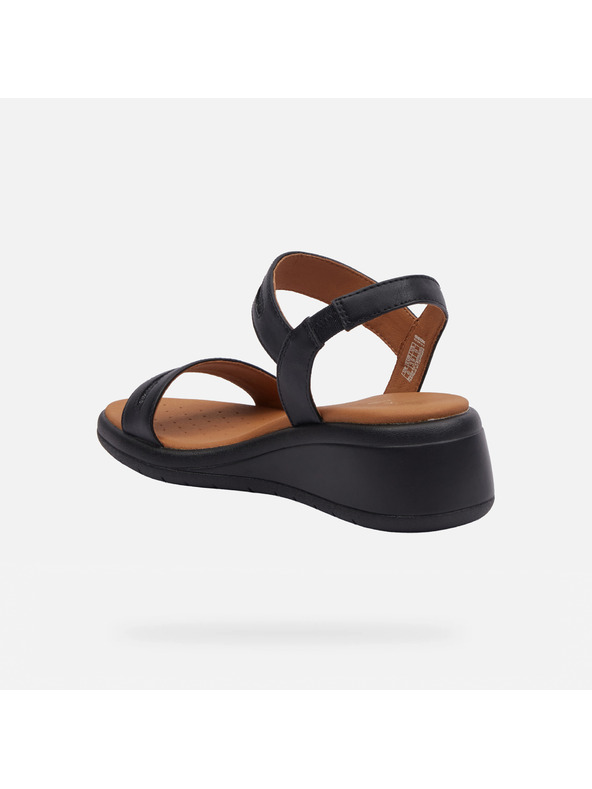 Geox Černé dámské sandály Geox Meliconia