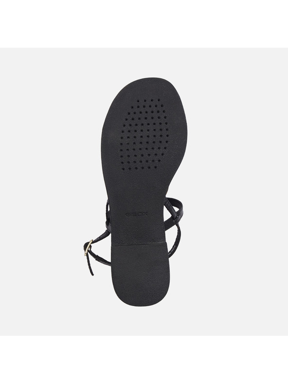 Geox Černé dámské sandály Geox Maddalusiac