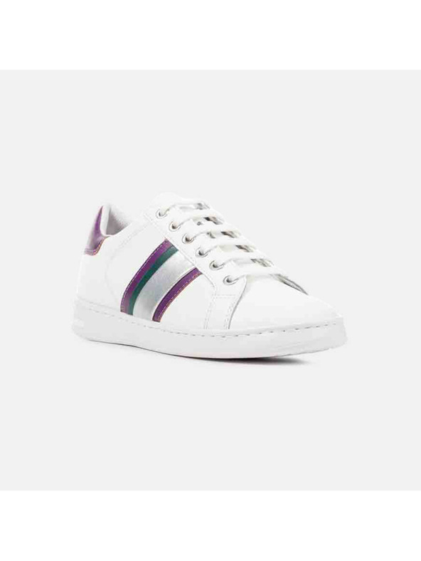 Geox Bílé dámské tenisky Geox Spherica EC4.1 B