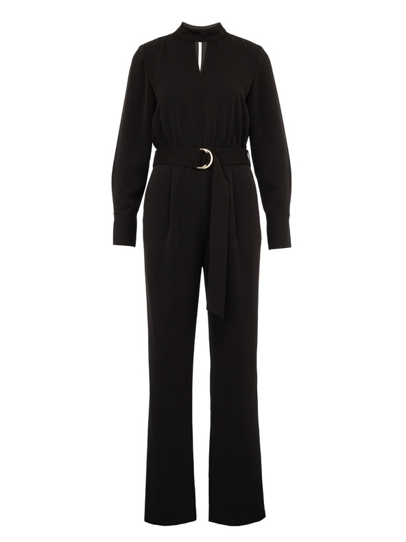 Orsay Černý dámský overal s dlouhým rukávem ORSAY