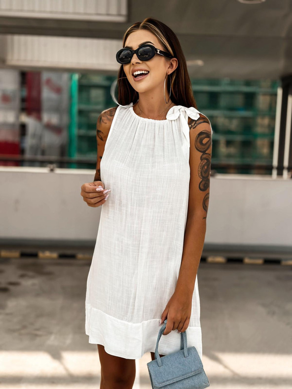 Edoti Dámské mini šaty DLR106 - růžové OTHER