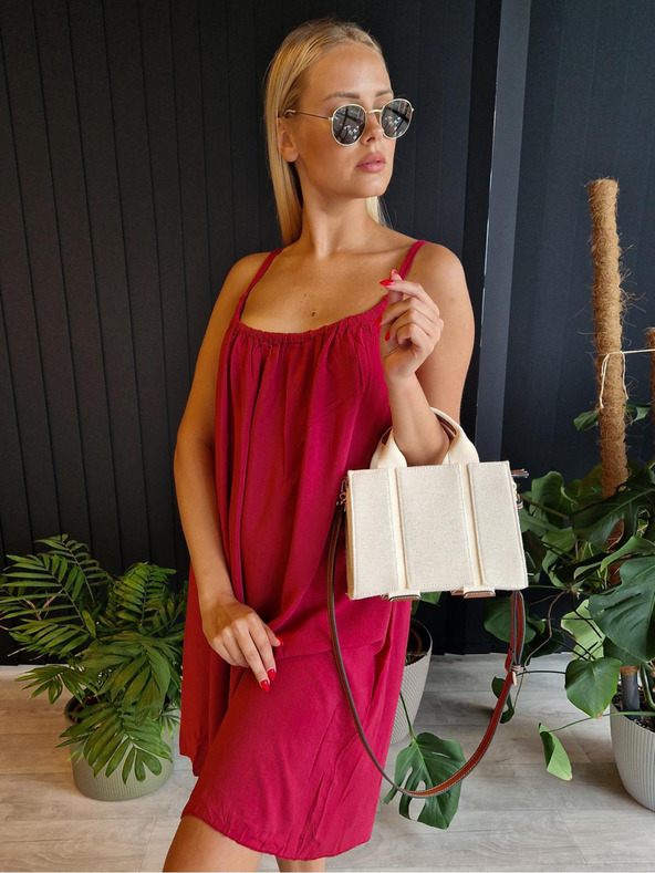 Edoti Dámské mini šaty DLR106 - růžové OTHER