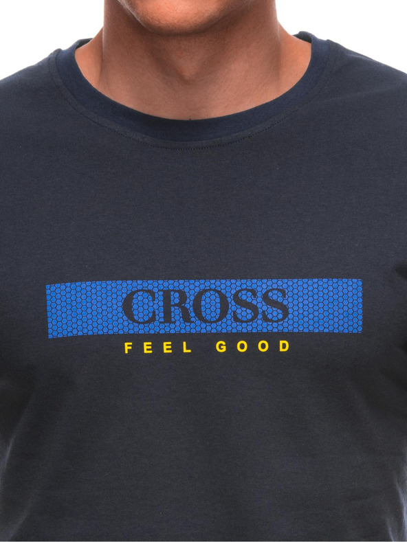 Edoti Pánské tričko s potiskem S2033 - bílé OTHER