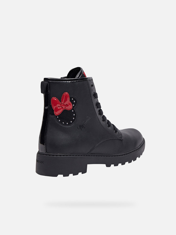 Geox Černá dívčí kotníková obuv Casey Girl