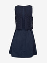 CAMAIEU Modré dámské šaty CAMAIEU