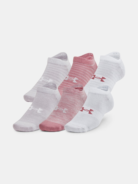 Under Armour Unisexové ponožky Under Armour UA Essential No Show (6 párů)