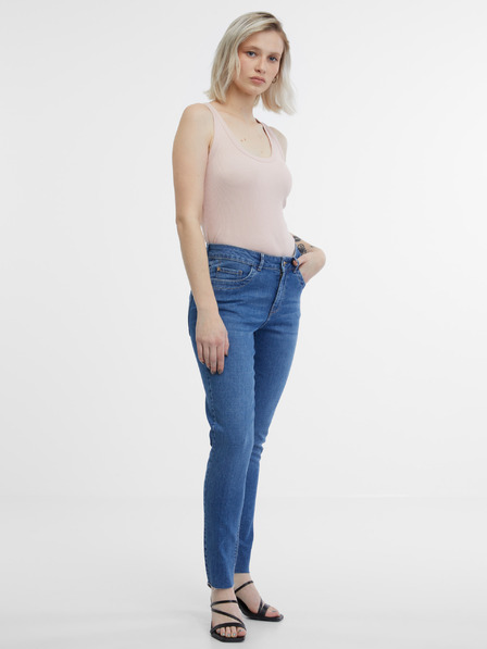 Orsay Modré dámské skinny fit džíny ORSAY