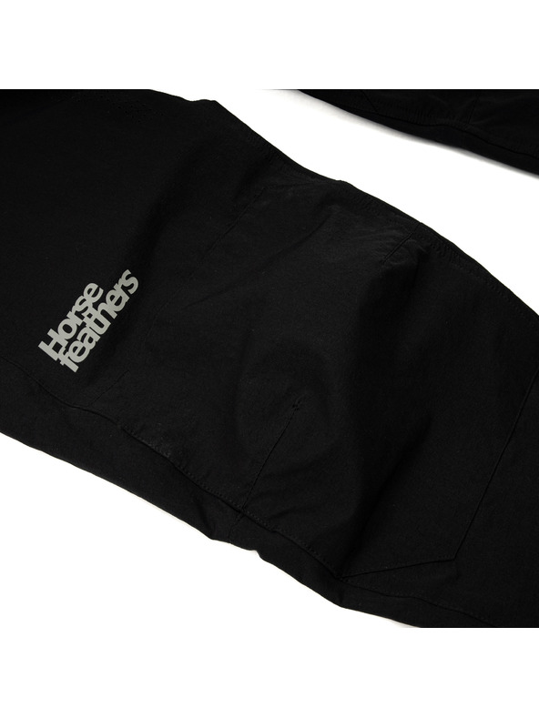 Horsefeathers Bike kalhoty Stoker - black HORSEFEATHERS