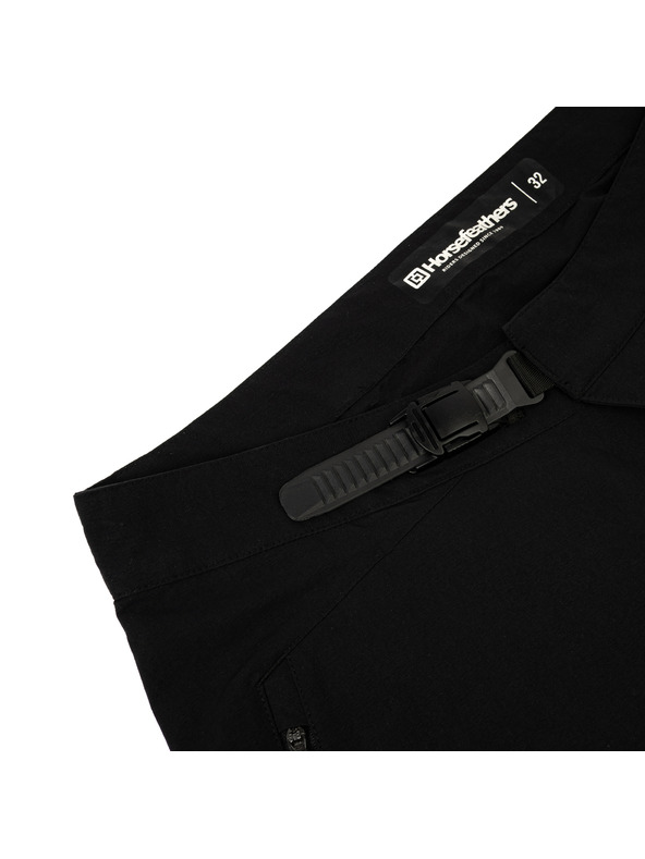 Horsefeathers Bike kalhoty Stoker - black HORSEFEATHERS