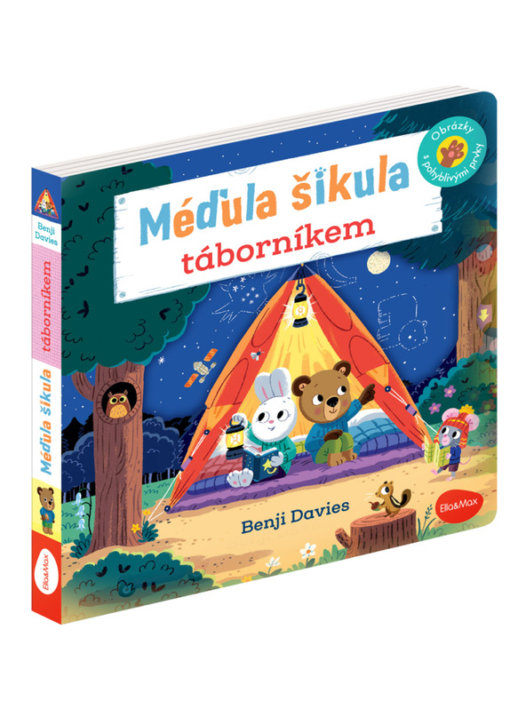 BAAGL  MÉĎULA ŠIKULA TÁBORNÍKEM – Obrázky s pohyblivými prvky