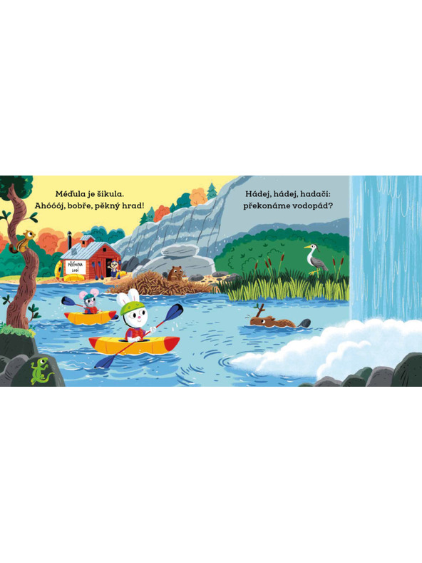 BAAGL  MÉĎULA ŠIKULA TÁBORNÍKEM – Obrázky s pohyblivými prvky