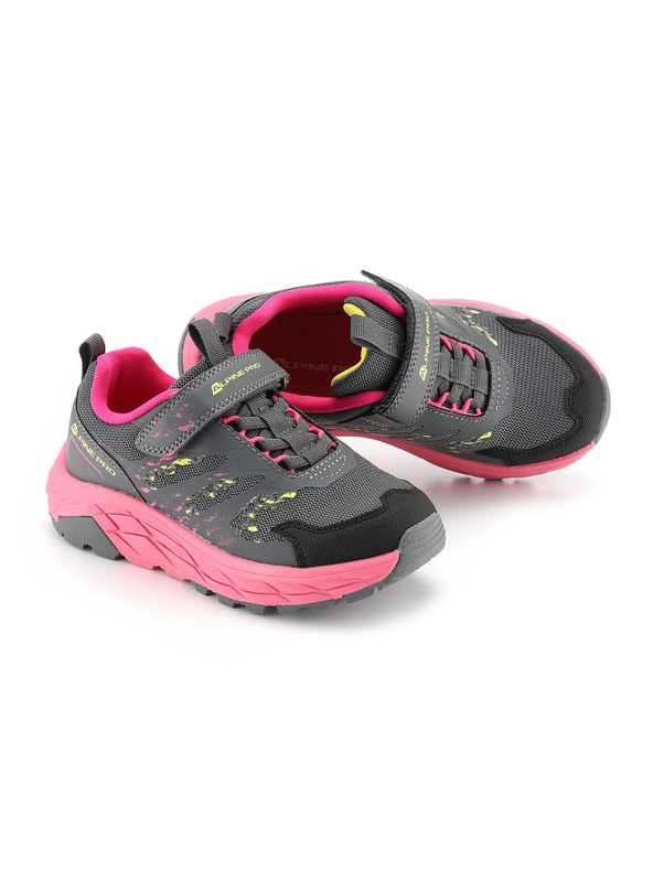 ALPINE PRO Dětská outdoorová obuv ALPINE PRO MAURO smoked pearl