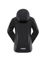 ALPINE PRO Detská softshellová bunda s membránou ALPINE PRO OMANO 2 black