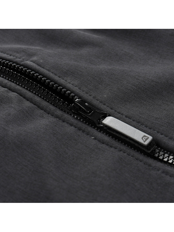 ALPINE PRO Detská softshellová bunda s membránou ALPINE PRO OMANO 2 black