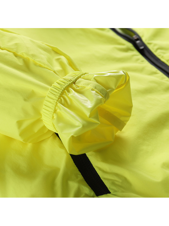 ALPINE PRO Dětská ultralehká bunda s úpravou dwr ALPINE PRO SPINO 2 neon yellow