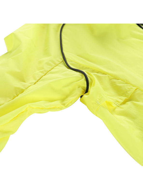ALPINE PRO Dětská ultralehká bunda s úpravou dwr ALPINE PRO SPINO 2 neon yellow