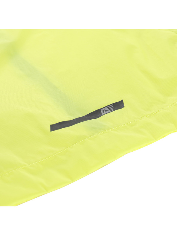 ALPINE PRO Dětská ultralehká bunda s úpravou dwr ALPINE PRO SPINO 2 neon yellow