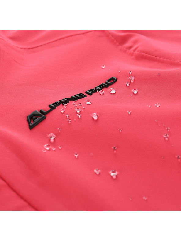 ALPINE PRO Dětská bunda s ptx membránou ALPINE PRO ZARRO raspberry