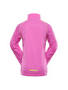 ALPINE PRO Dětská ultralehká bunda s úpravou dwr ALPINE PRO SPINO 2 neon pink