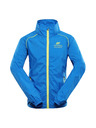 ALPINE PRO Dětská ultralehká bunda s úpravou dwr ALPINE PRO SPINO 2 electric blue lemonade