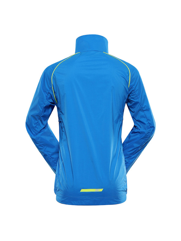 ALPINE PRO Dětská ultralehká bunda s úpravou dwr ALPINE PRO SPINO 2 electric blue lemonade