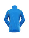 ALPINE PRO Dětská ultralehká bunda s úpravou dwr ALPINE PRO SPINO 2 electric blue lemonade