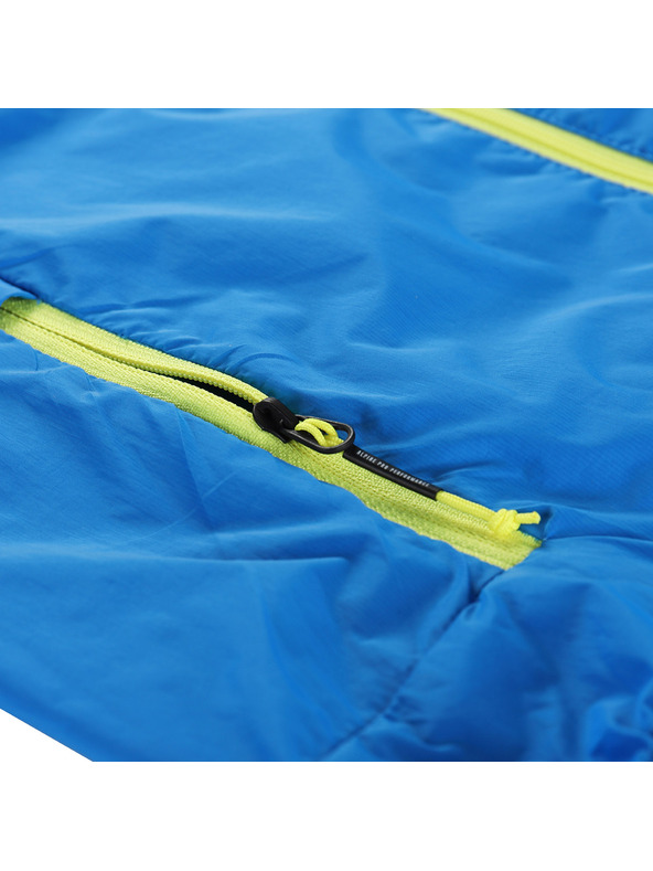 ALPINE PRO Dětská ultralehká bunda s úpravou dwr ALPINE PRO SPINO 2 electric blue lemonade