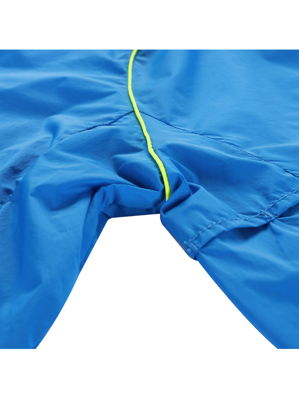 ALPINE PRO Dětská ultralehká bunda s úpravou dwr ALPINE PRO SPINO 2 electric blue lemonade