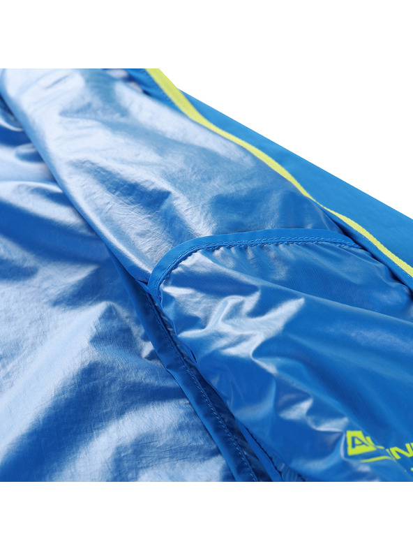 ALPINE PRO Dětská ultralehká bunda s úpravou dwr ALPINE PRO SPINO 2 electric blue lemonade