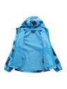 ALPINE PRO Dětská softshellová bunda s membránou ALPINE PRO EZORO blue jewel varianta pa
