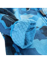 ALPINE PRO Dětská softshellová bunda s membránou ALPINE PRO EZORO blue jewel varianta pa
