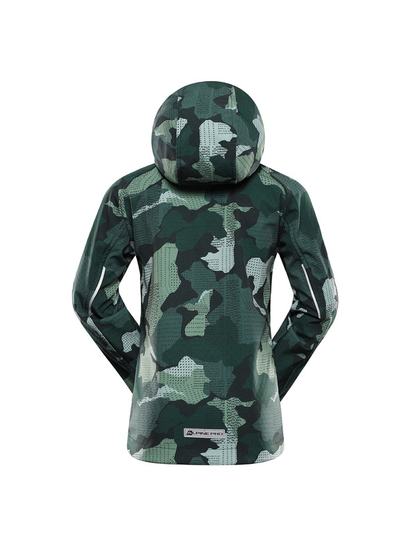 ALPINE PRO Dětská softshellová bunda s membránou ALPINE PRO EZORO myrtle varianta pa