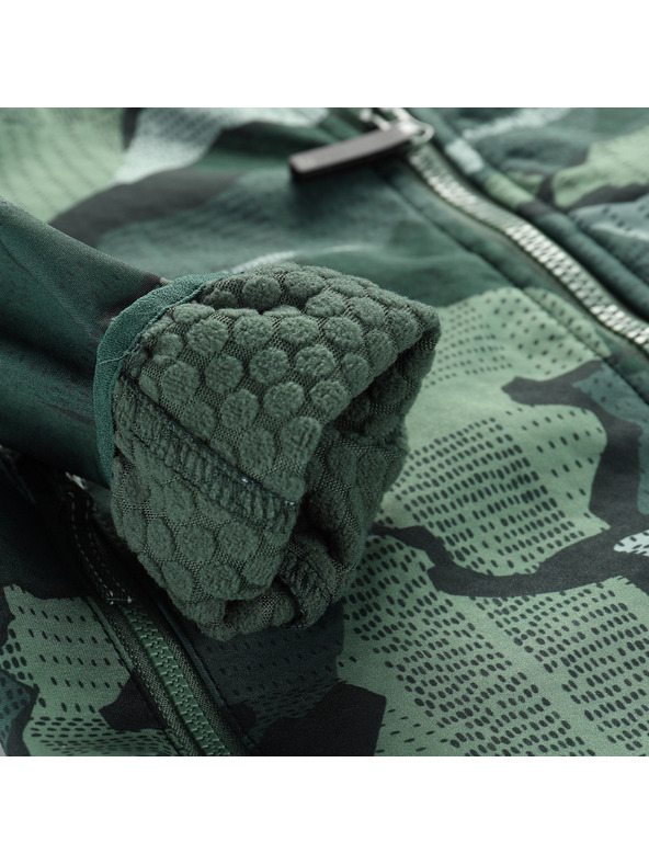 ALPINE PRO Dětská softshellová bunda s membránou ALPINE PRO EZORO myrtle varianta pa