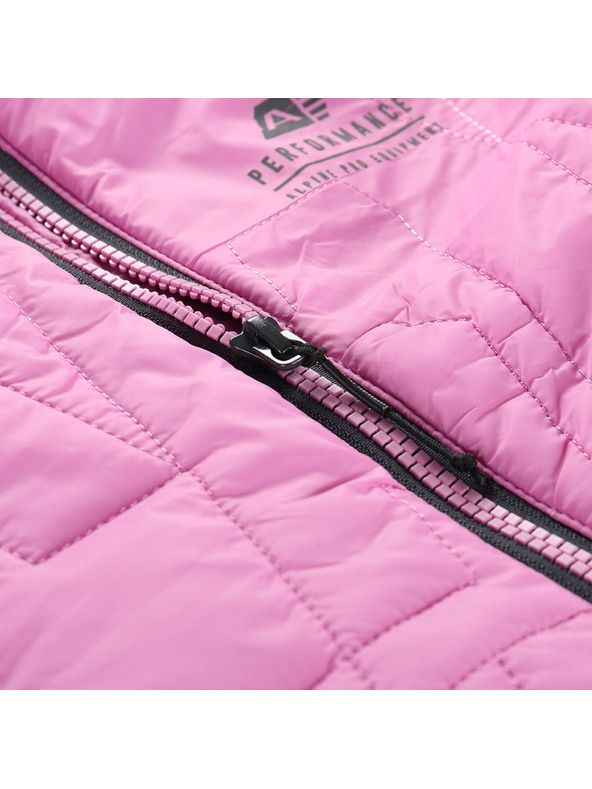 ALPINE PRO Dětská ultralehká vesta s impregnací ALPINE PRO BERFO cyclamen