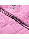 ALPINE PRO Dětská ultralehká vesta s impregnací ALPINE PRO BERFO cyclamen