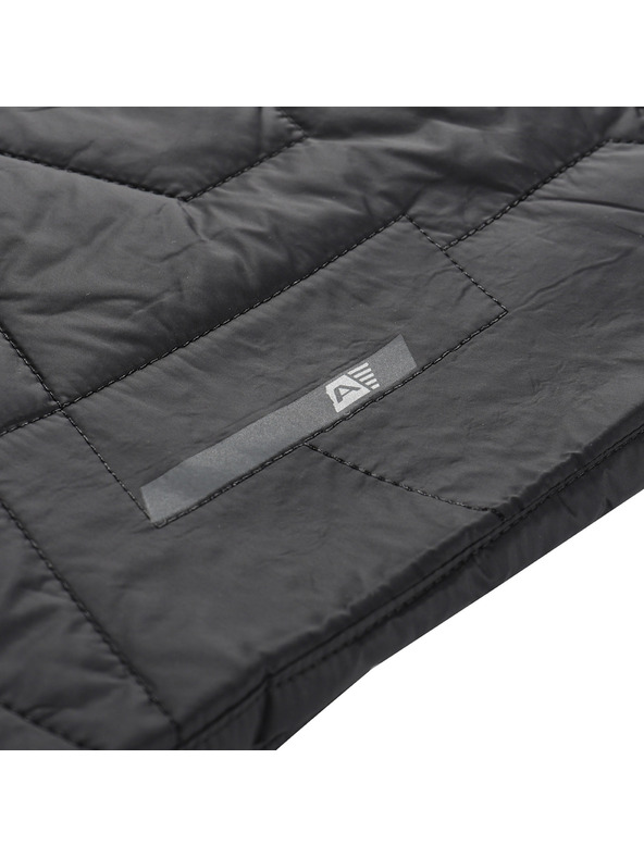 ALPINE PRO Dětská ultralehká vesta s impregnací ALPINE PRO BERFO black