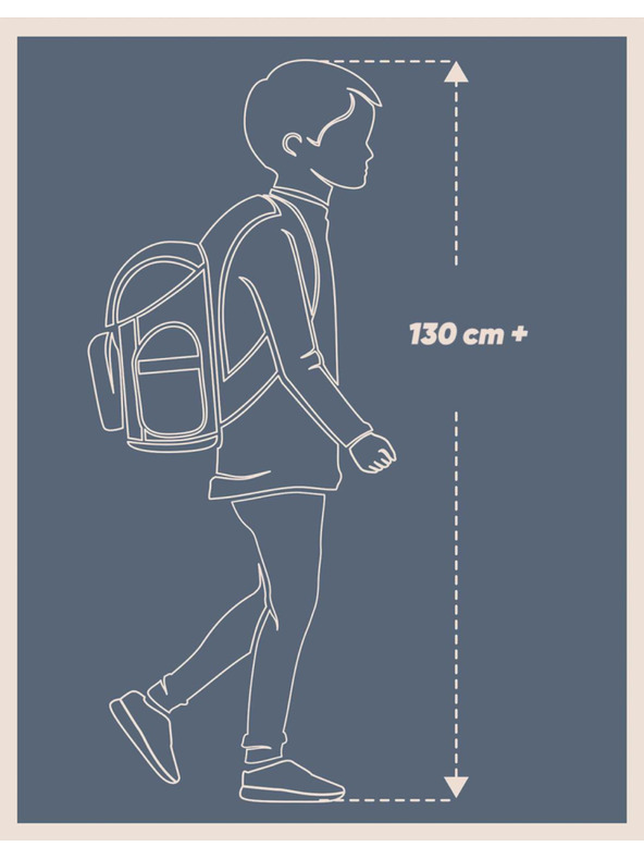 BAAGL  BAAGL Školní batoh Core Láva