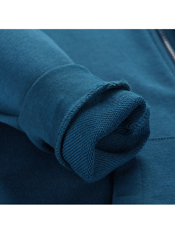 ALPINE PRO Dětská bavlněná mikina s kapucí ALPINE PRO LOKKO moroccan