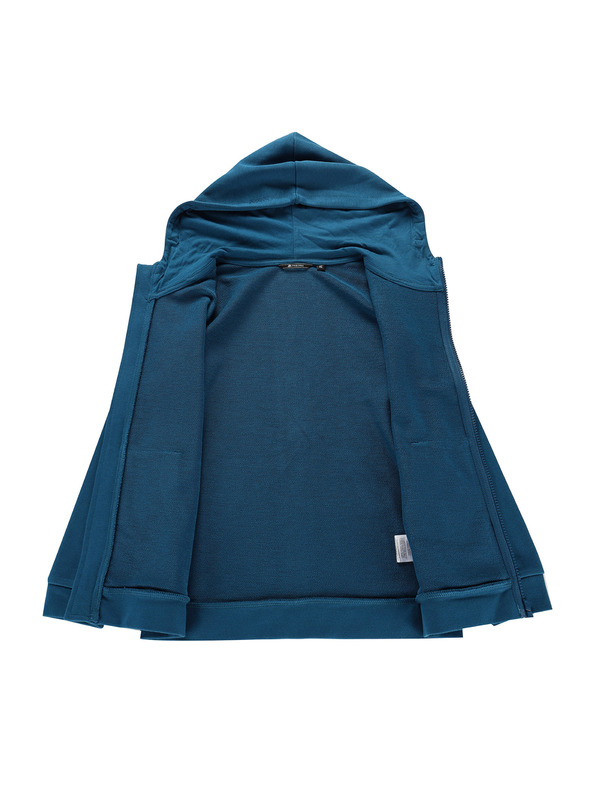 ALPINE PRO Dětská bavlněná mikina s kapucí ALPINE PRO LOKKO moroccan