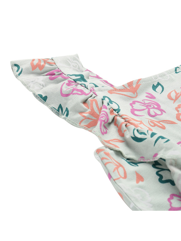 ALPINE PRO Dětské letní šaty ALPINE PRO EDANO pale aqua varianta pe