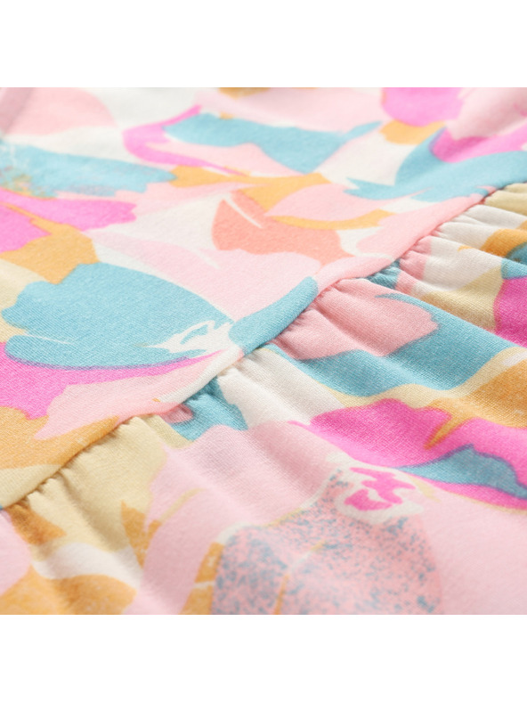 ALPINE PRO Dětské letní šaty ALPINE PRO ARENO creme varianta pa