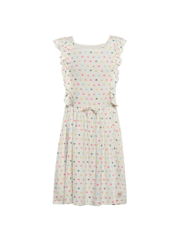 ALPINE PRO Dětské letní šaty ALPINE PRO EDANO creme varianta pc