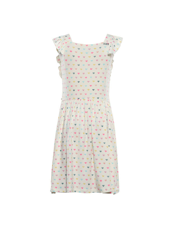 ALPINE PRO Dětské letní šaty ALPINE PRO EDANO creme varianta pc