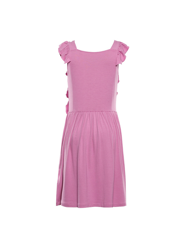 ALPINE PRO Dětské letní šaty ALPINE PRO EDANO cyclamen